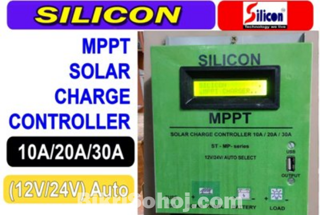 MPPT SOLAR CHARGE CONTROLLER 10A-30A with USB